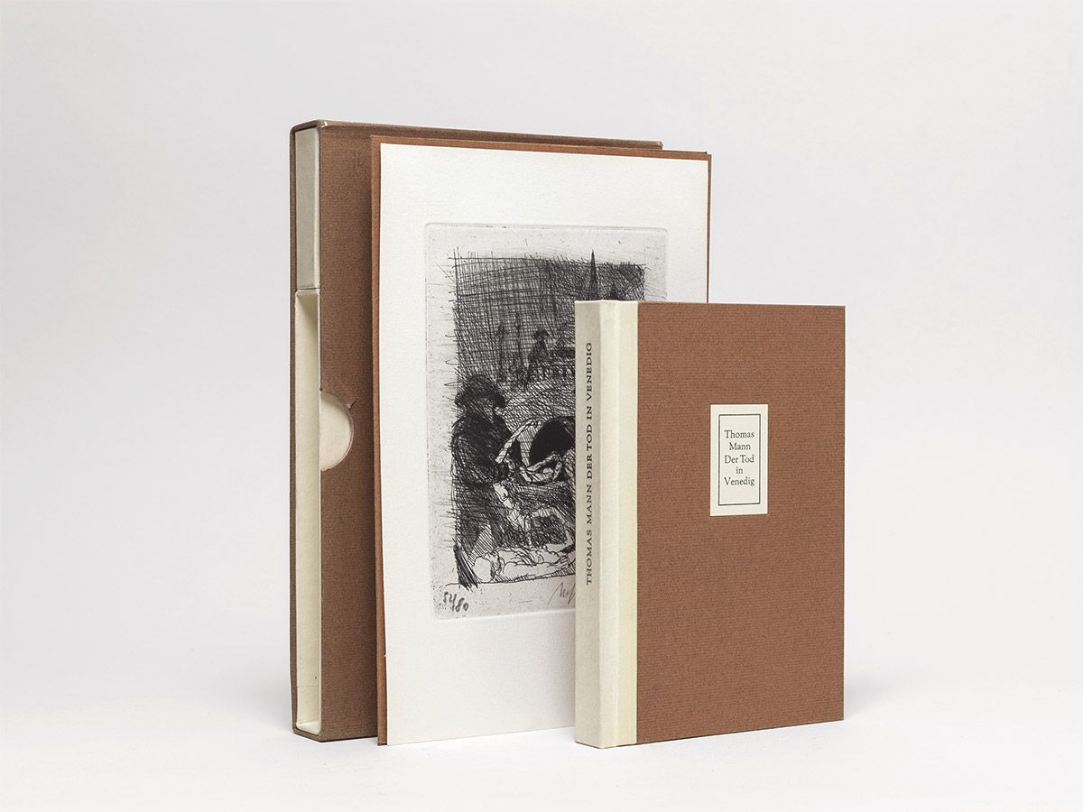 Der Tod in Venedig., Mann, Thomas; Hrdlicka, Alfred