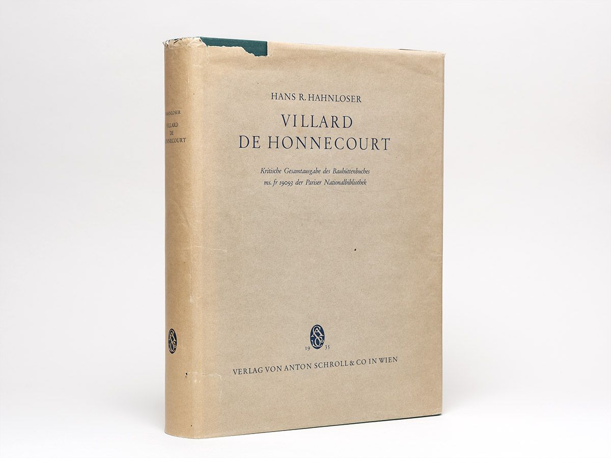 Villard de Honnecourt., Hahnloser, Hans R.