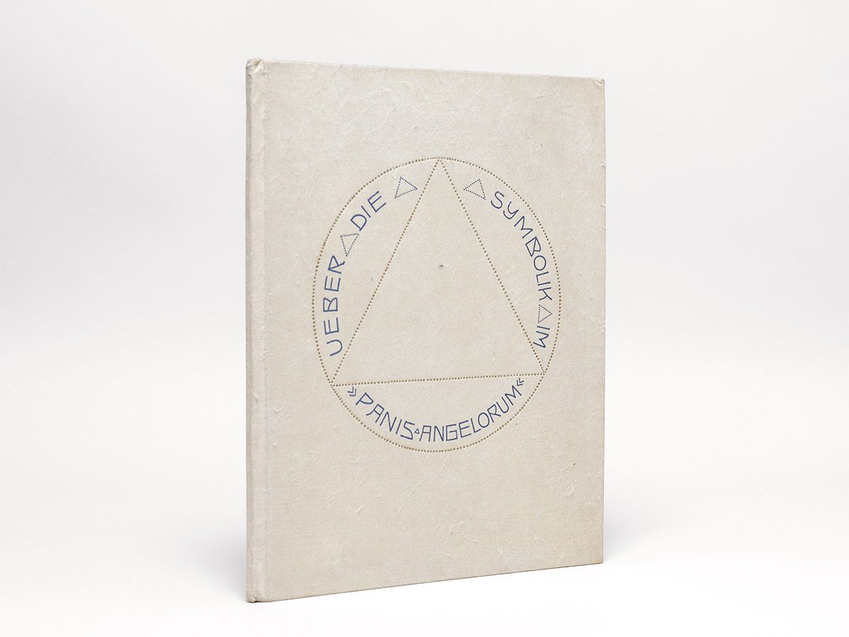 Über die Symbolik im Panis Angelorum., Lechter, Melchior