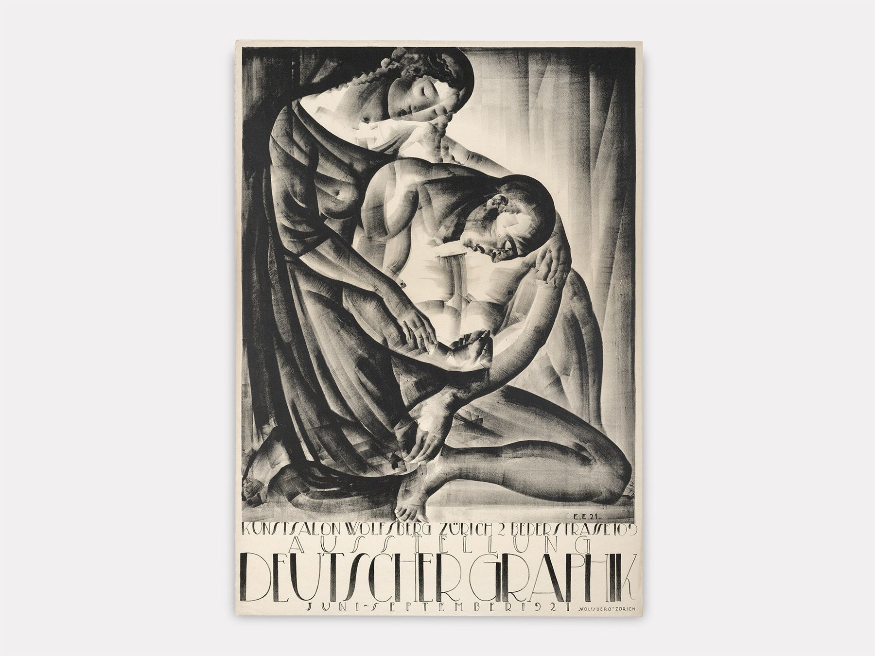 Ausstellung Deutscher Graphik., Eugen Ehmann