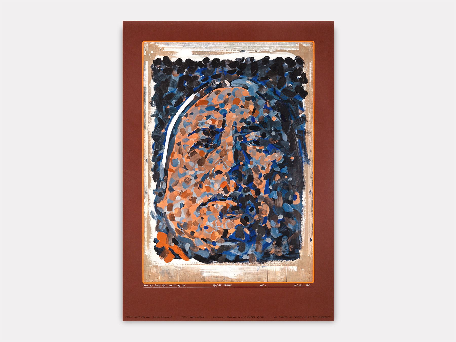 Portrait Archie Lame Deer., Dominik Burckhardt