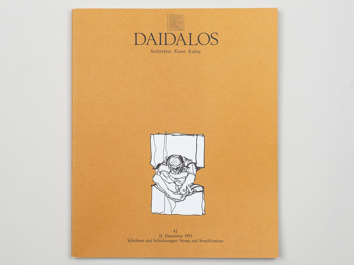 DAIDALOS 42: Schicht und Schichtungen/Strata and Stratifications., Auer, Gerhard; Conrads, Ulrich; Feuerstein Günther; Meisenheimer, Wolfgang; Oechslin, Werner; Pieper, Jan (Hg.)