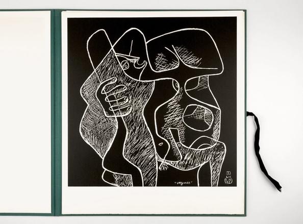 La mer est toujours présente. 10 lithographies originales aux "Editions Force-Vives"., Le Corbusier [i.e. Charles-Edouard Jeanneret]
