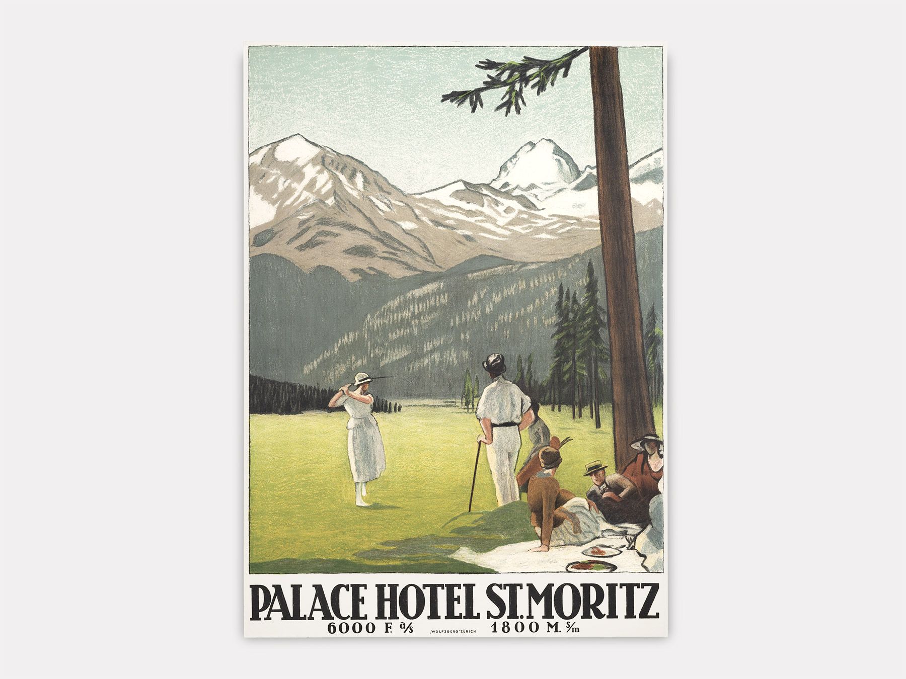 Palace Hotel St. Moritz., Emil Cardinaux