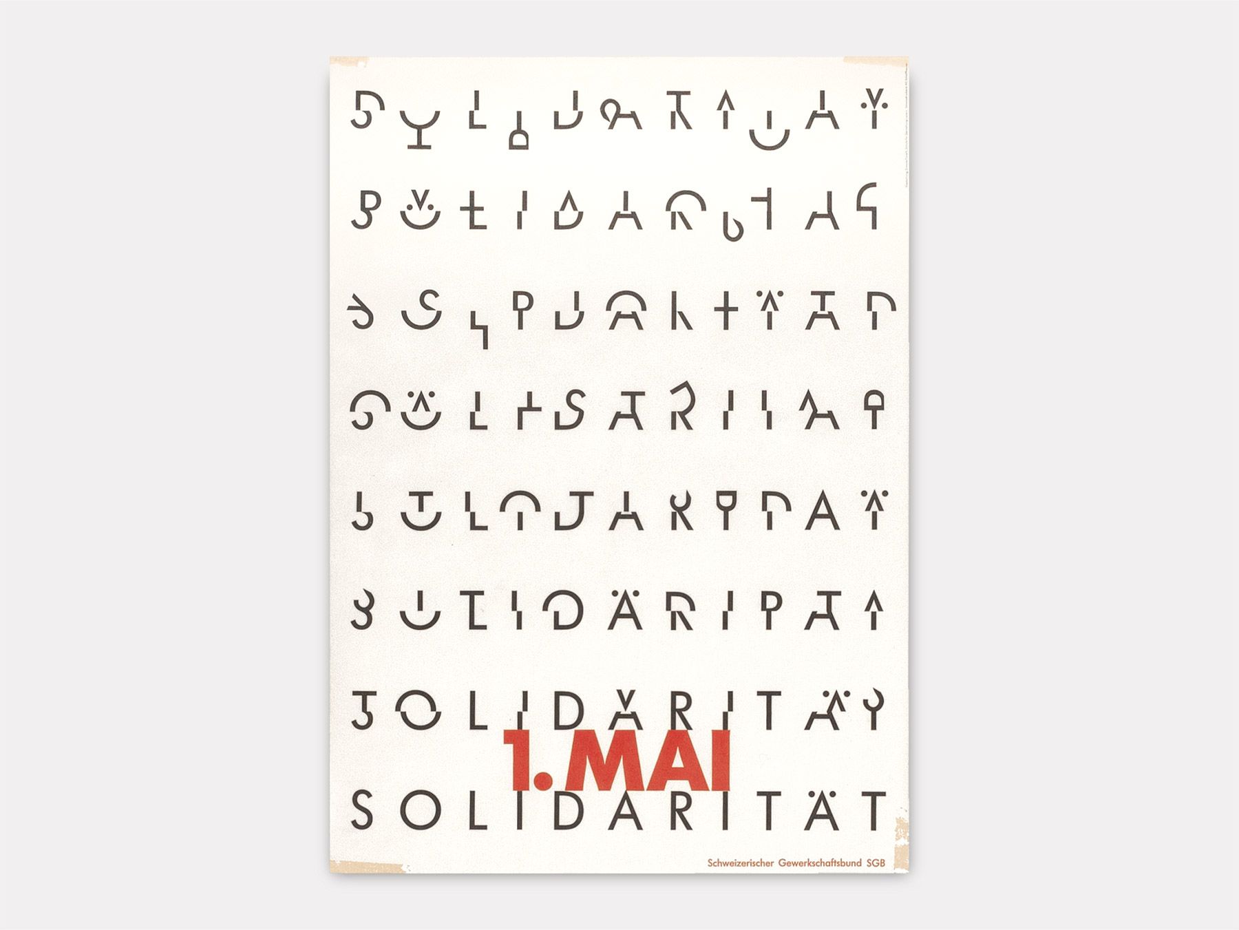 1. Mai. Solidarität., Simone Torelli