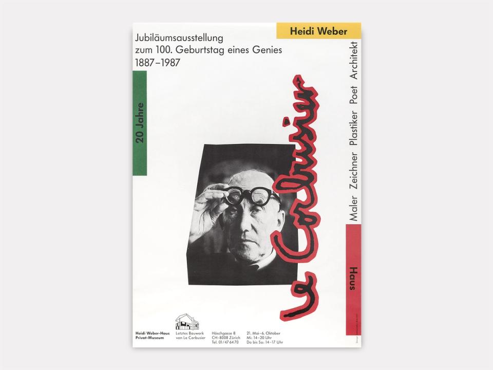 Heidi Weber-Haus, Zürich: Le Corbusier. 1987