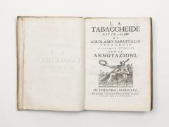 Baruffaldi: La tabaccheide. 1714
