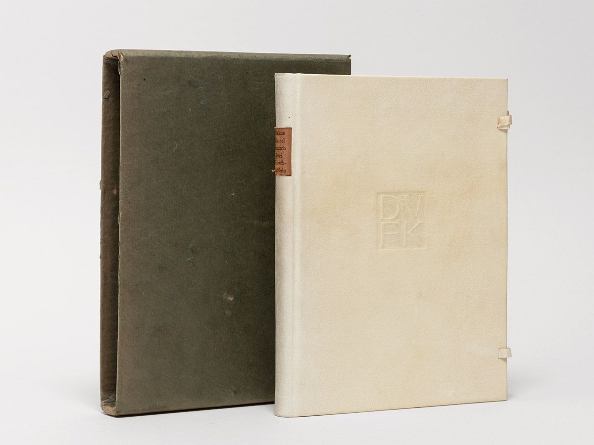 Zwei Schreibbüchlein des Niklaus Manuel Deutsch von Bern., Ganz, Paul