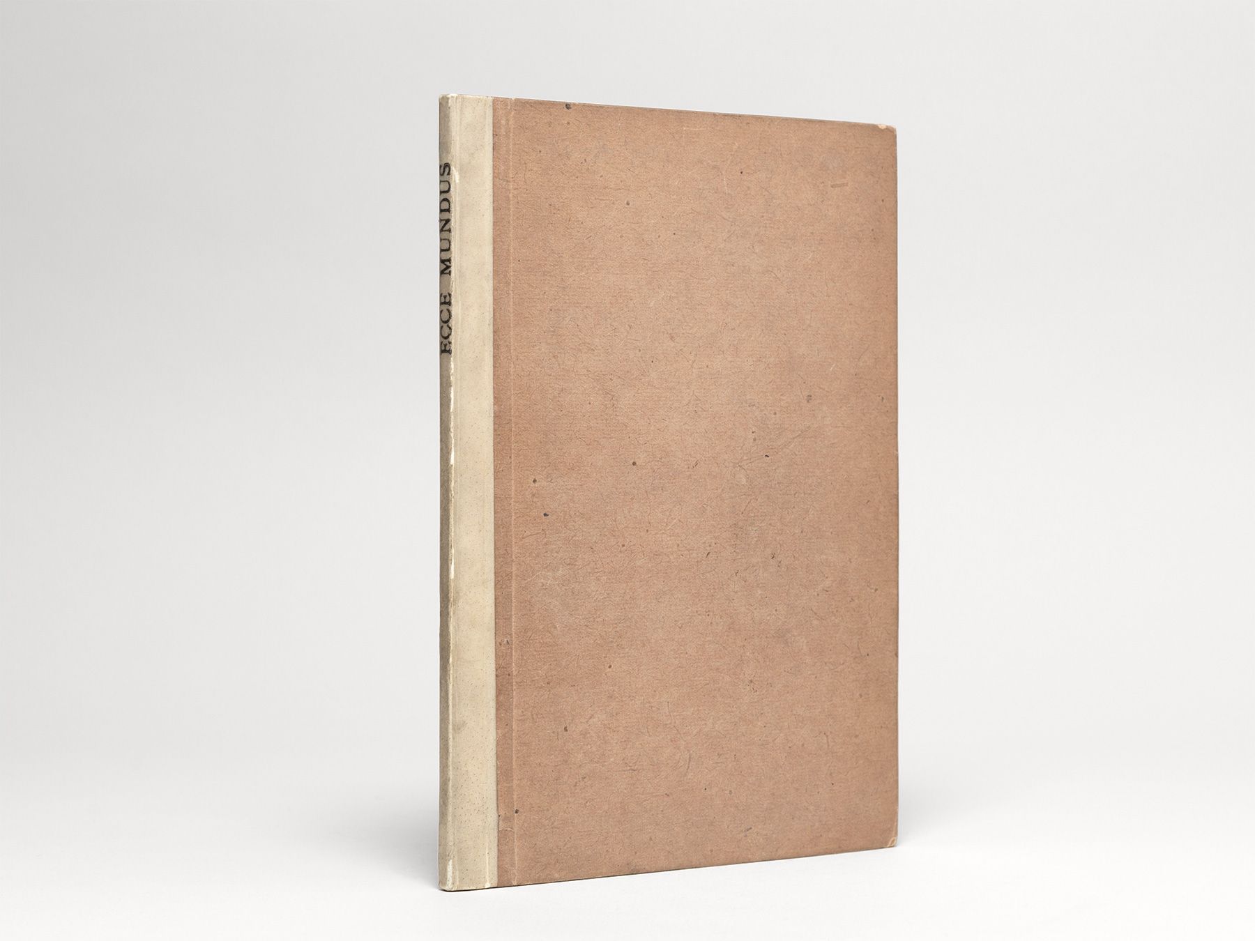 Ecce Mundus. Industrial Ideals and The Book Beautiful., Cobden-Sanderson, T.[homas] J.[ames]