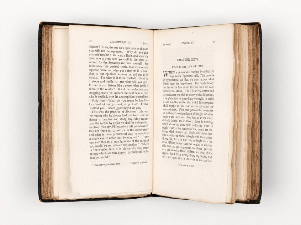 Content: Epictetus, Discourses, Encheiridion and Fragments. London, 1891 