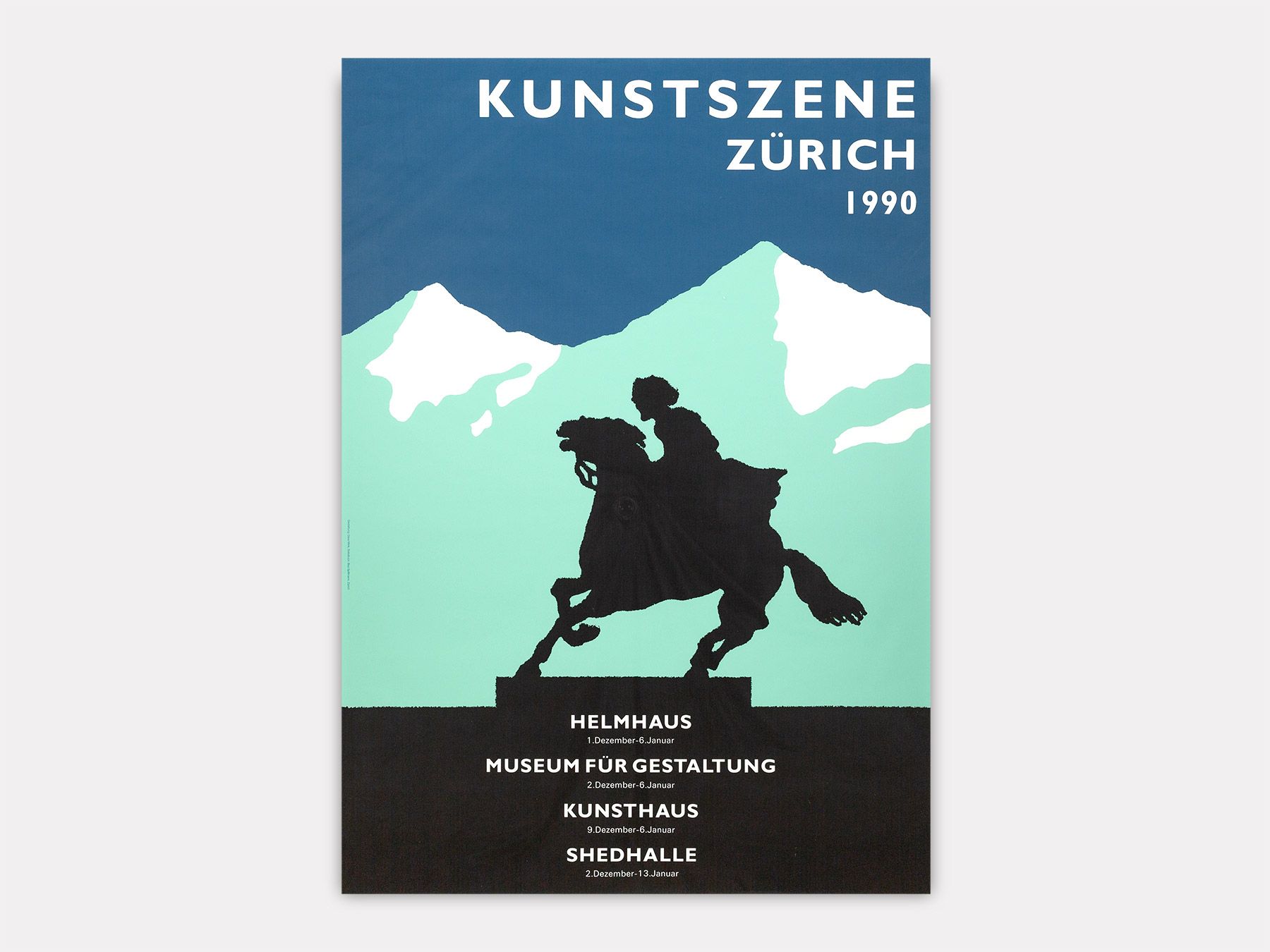 Kunstszene Zürich 1990., Dave Mink