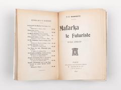 Marinetti: Mafarka le futuriste. 1909