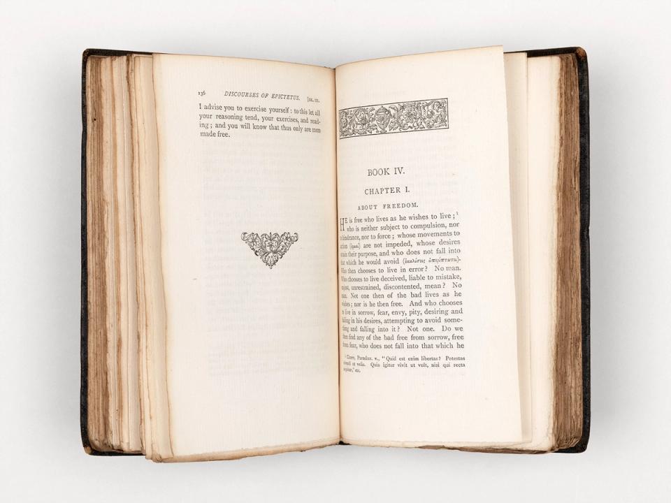 Content: Epictetus, Discourses, Encheiridion and Fragments. London, 1891 