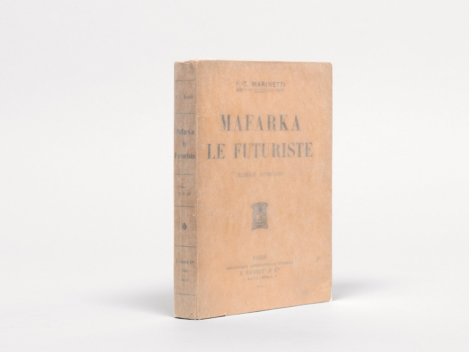 Mafarka le futuriste. Roman Africain., Marinetti, F.[ilippo]-T.[ommaso]