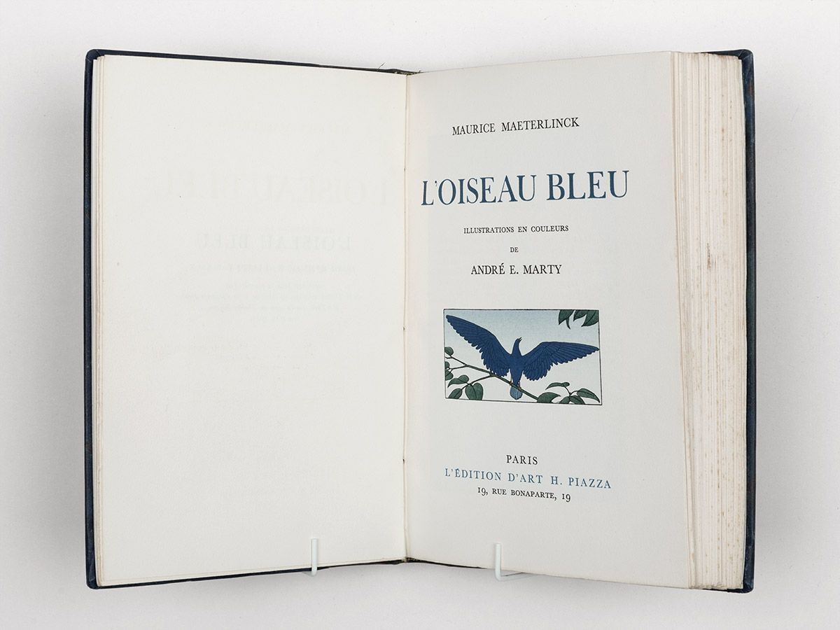 Georg Schneebeli :: L'Oiseau Bleu.