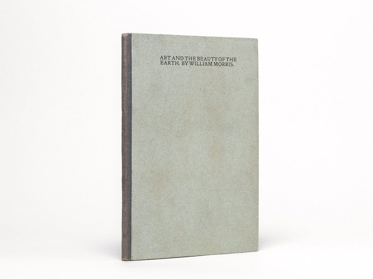 Art and the Beauty of the Earth., Morris, William