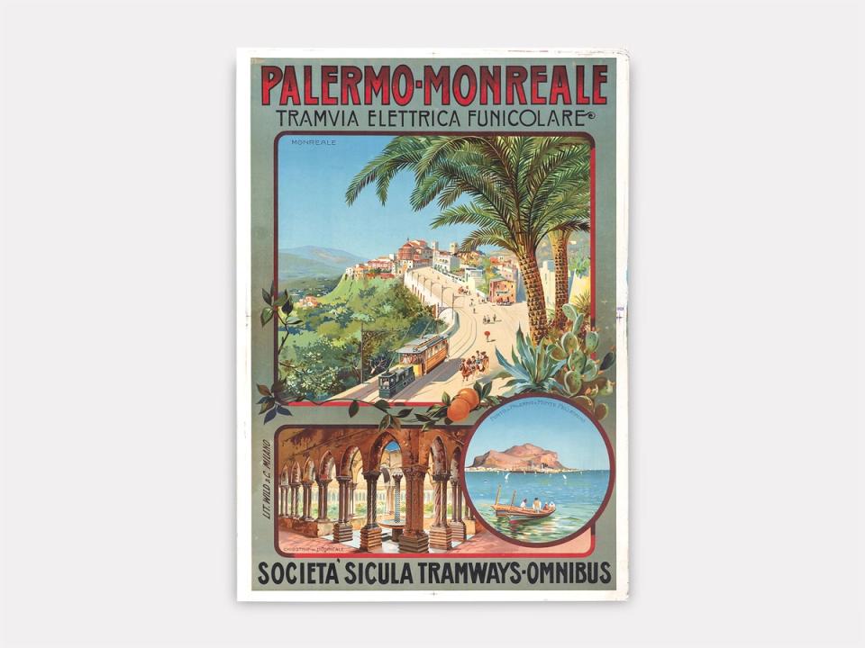 Palermo-Monreale. 1900.