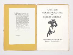 Gibbings: Fourteen Wood Engravings. 1932