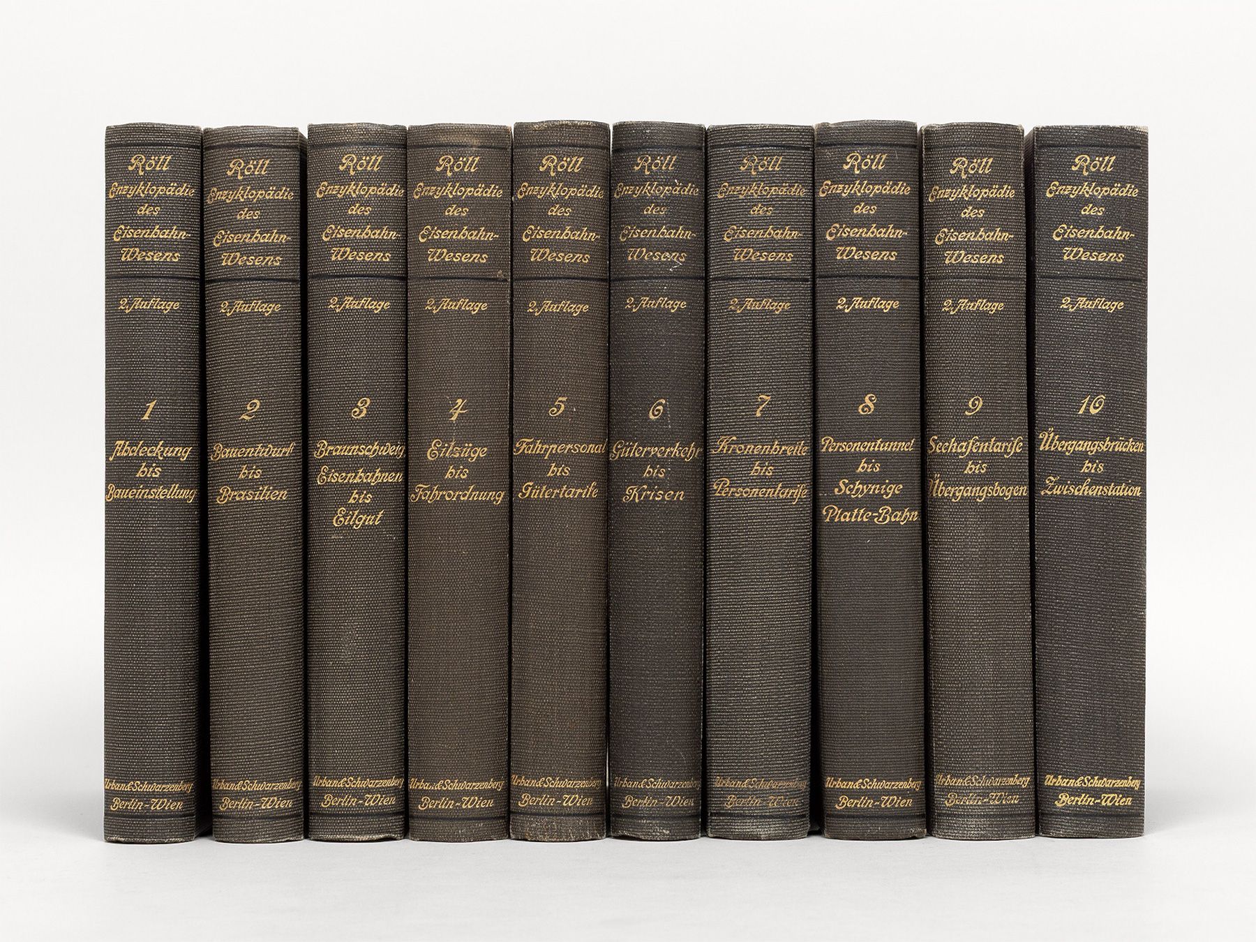 Enzyklopädie des Eisenbahnwesens., Röll, Victor Freiherr von