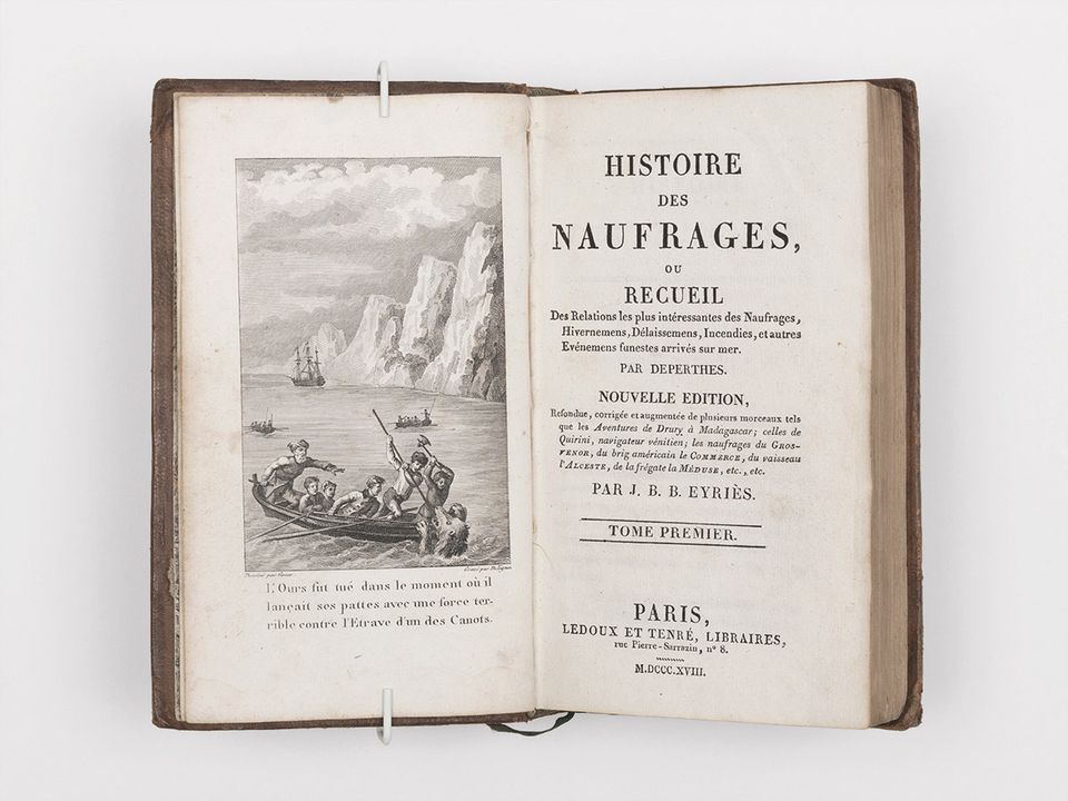 Deperthes: Histoire des naufrages. 1818