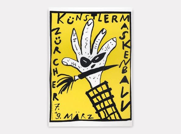 Zürcher Künstlermaskenball., Willi Rieser