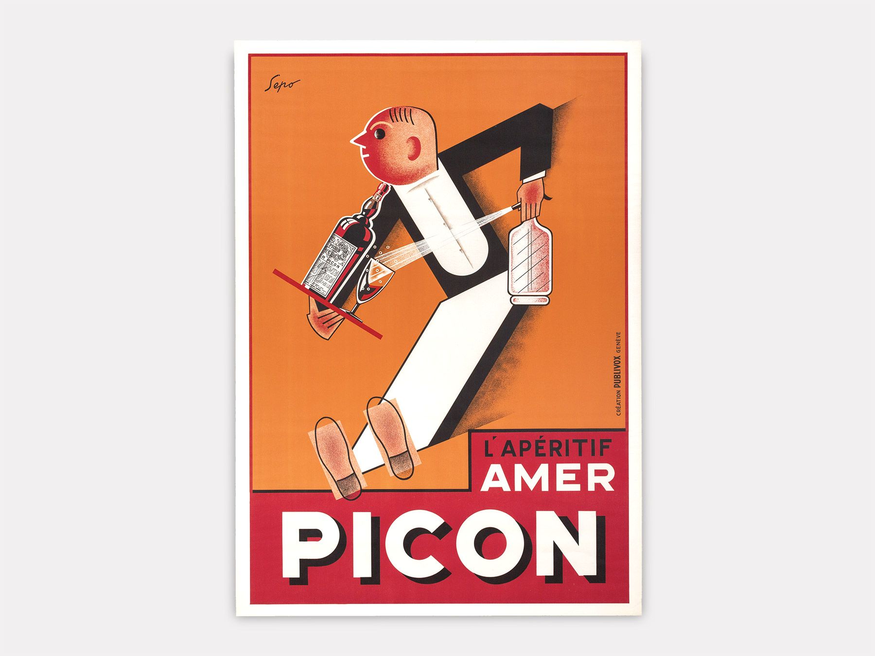 L’apéretif Amer Picon., Sepo [Severo Pozzati]