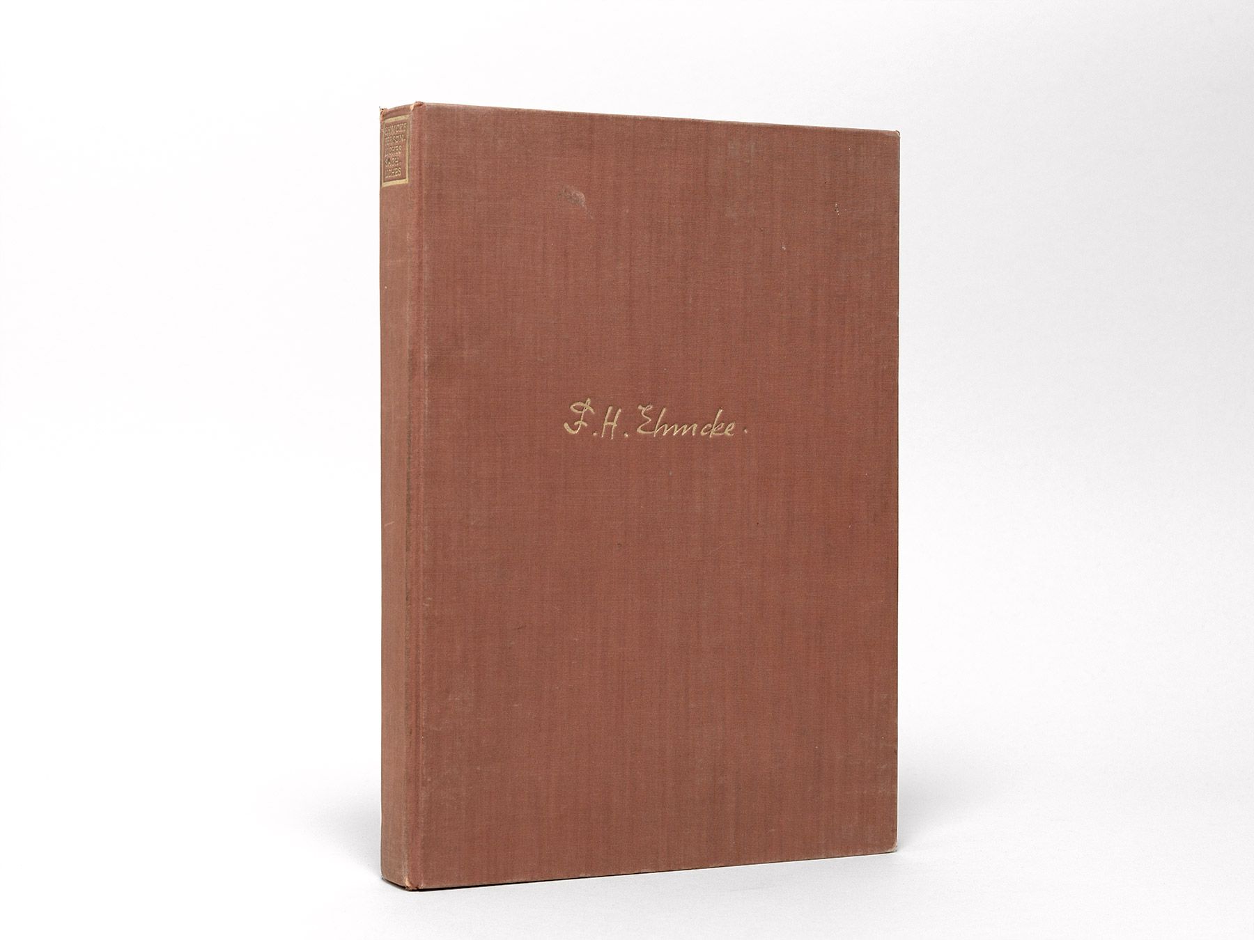 Persönliches und Sachliches. Gesammelte Aufsätze und Arbeiten aus 25 Jahren., Ehmcke, F.[ritz] H.[elmuth]