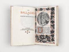 Villon: Les Ballades de Maîstre François Villon. 1900