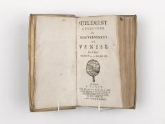 La Houssaye: Supplément à l'histoire du gouvernement de Venise. 1677