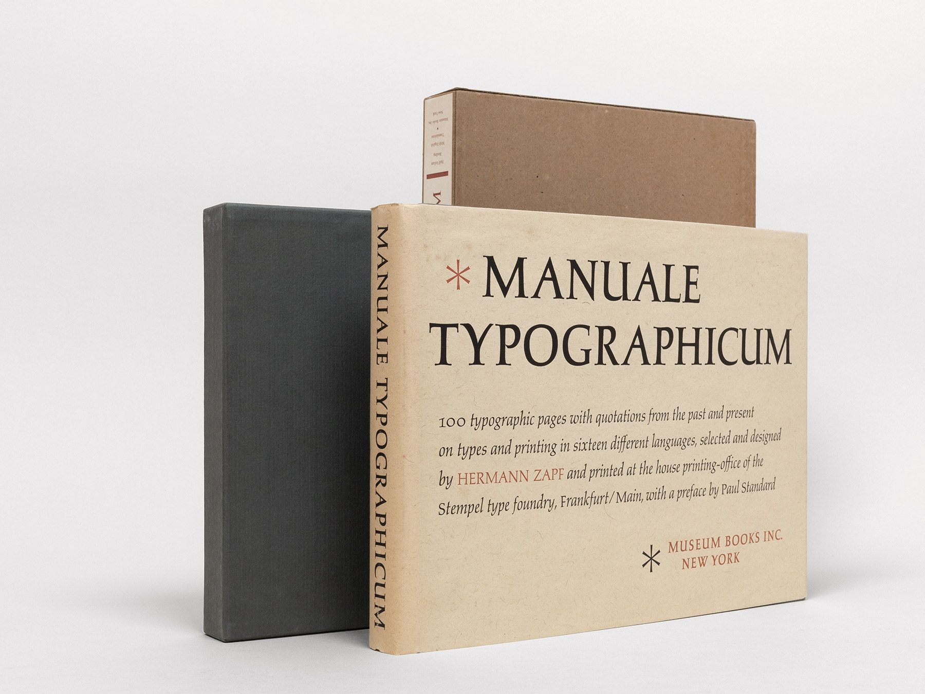 Manuale Typographicum., Zapf, Hermann