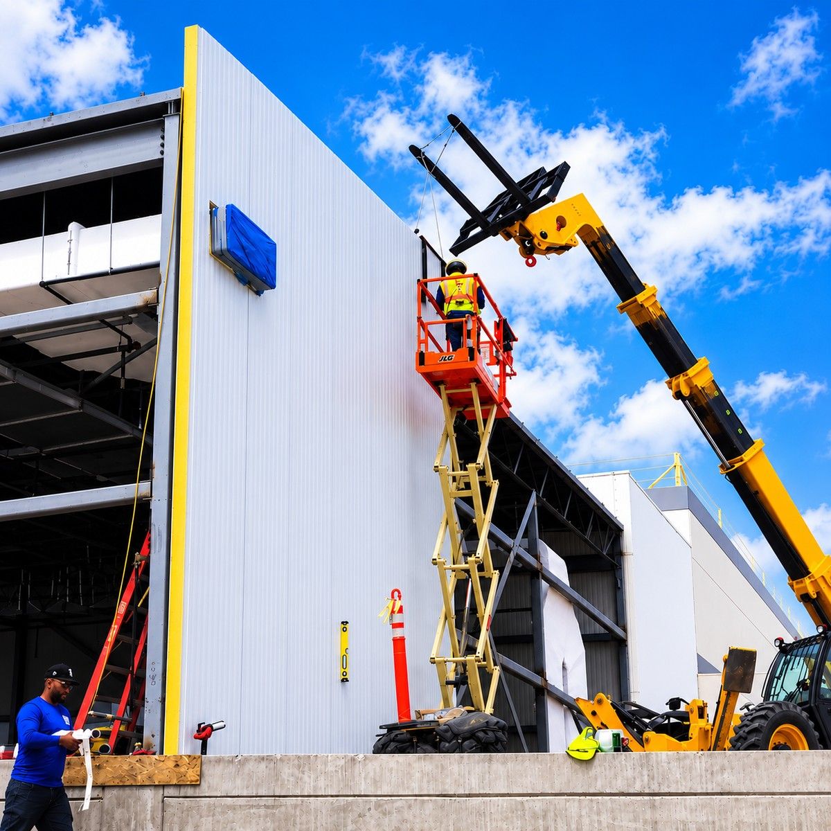 Insulated Panel for Large Warehouse