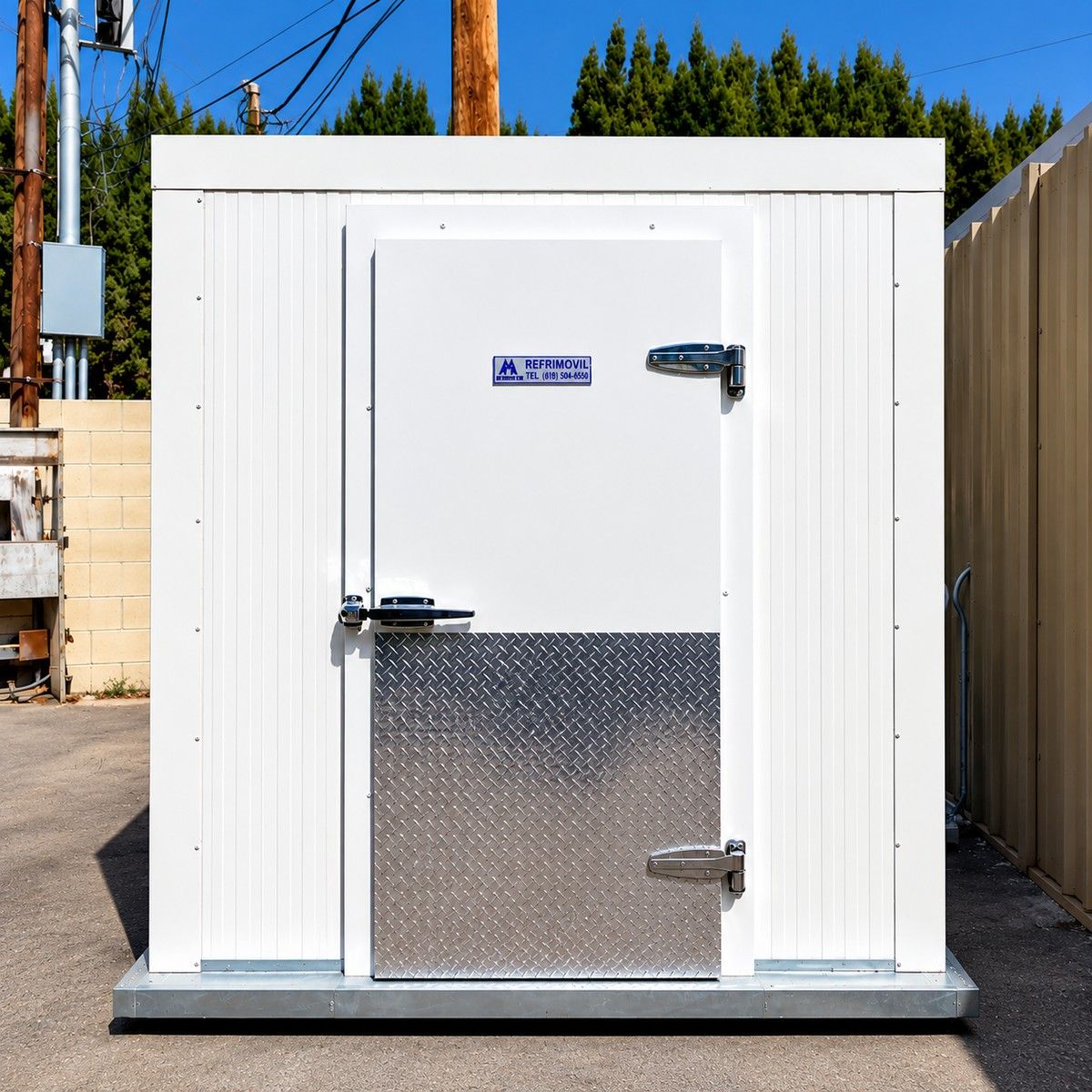 Portable Walk-In Freezer 7x7x7