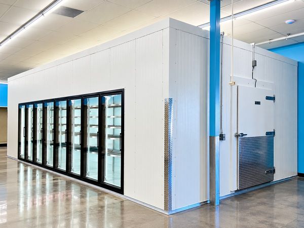 Walk-In Freezer Glass Door 30x12x8