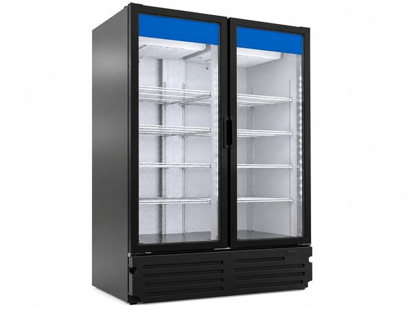 2 Glass Door Cooler