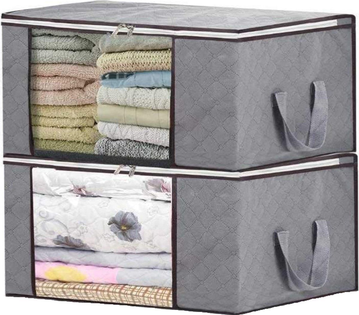 Draagbare Canvas Garderobe Kast Organizer Met Hangende Rek 25mm Dikke Stalen Pijp; Wasbare stoffen hoes, opvouwbaar voor het opbergen van kleding, schoenen, speelgoed, F Draagbare Canvas Garderobe Kast Organizer Met Hangende Rek 25mm Dikke Stalen Pijp; Wasbare stoffen hoes, opvouwbaar voor het opbergen van kleding, schoenen, speelgoed, F