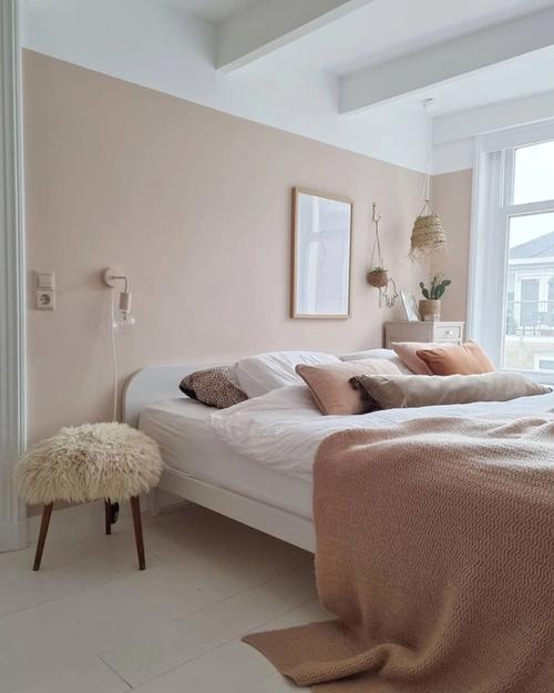 slaapkamer-oud-roze
