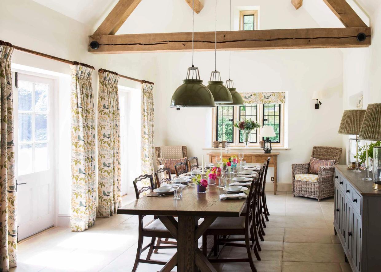 Antonia Stewart Interior Design Grade II Rectory Oxfordshire