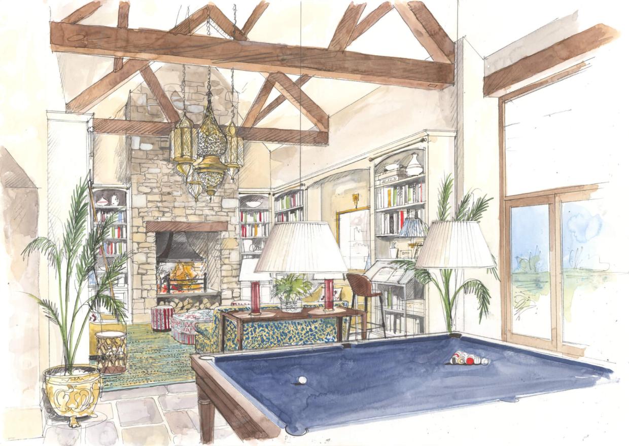 Antonia Stewart Interior Design Country House (1) Gloucestershire