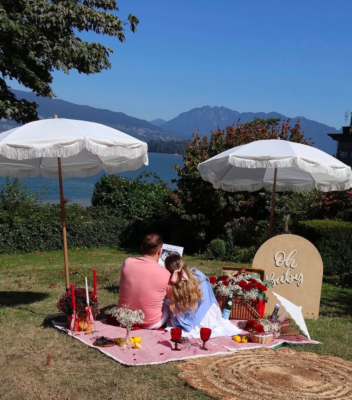 Luxury picnic setup by Thara