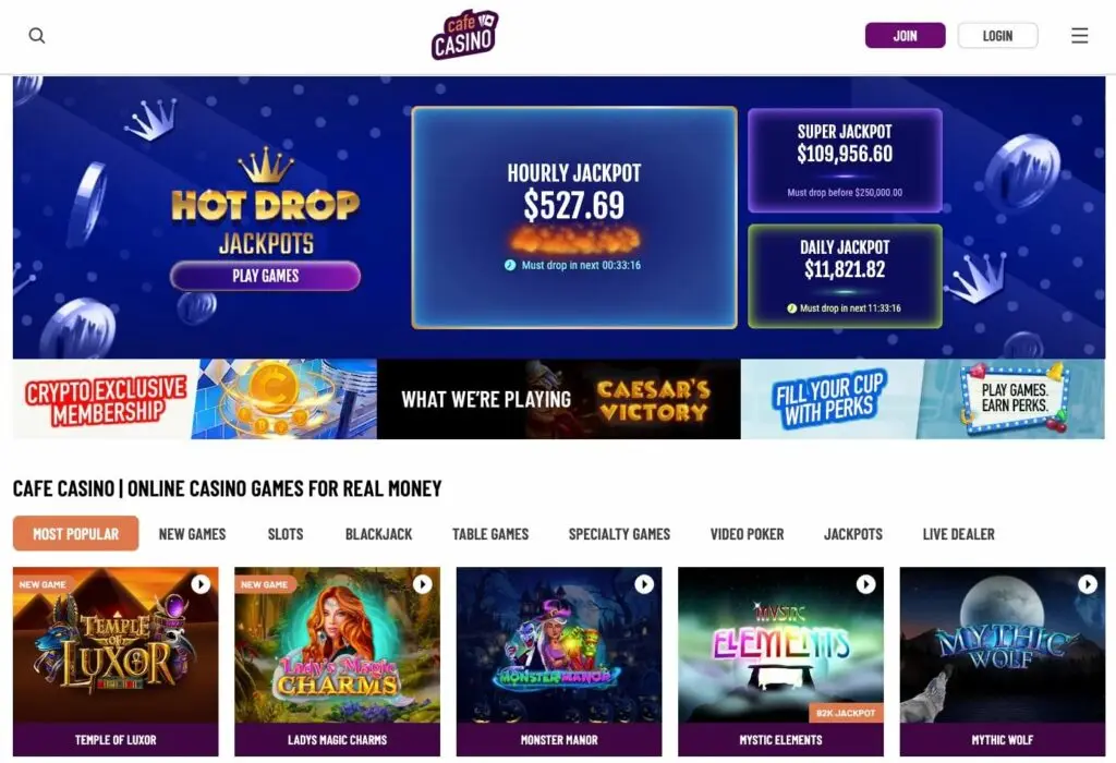 Cafe Casino Web