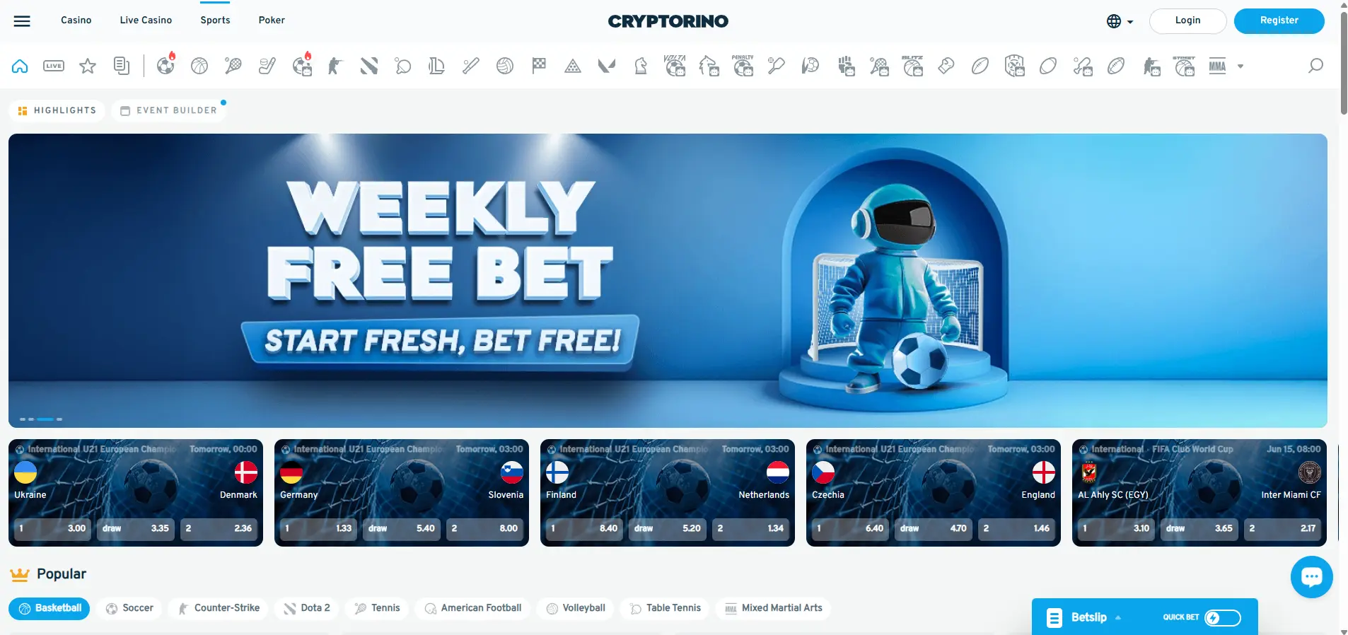 Cryptorino Web