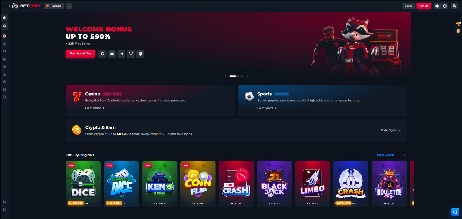 Betfury Casino