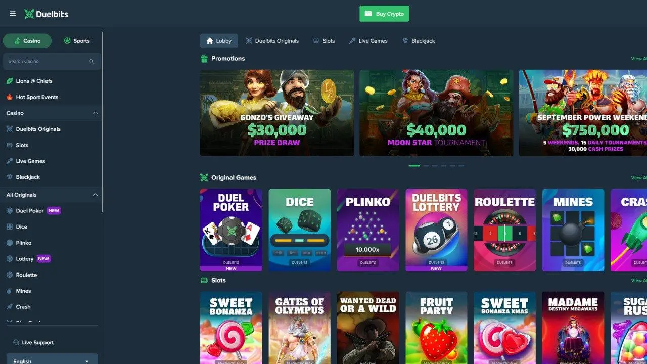 Duelbits Web