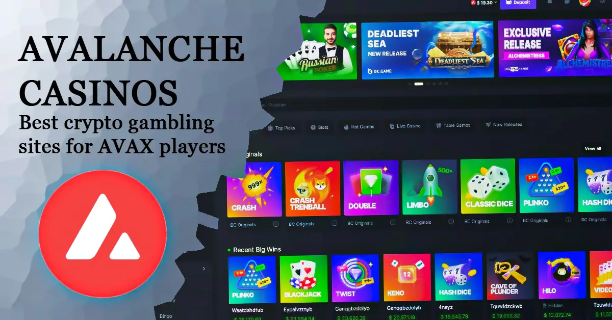 Avalanche (AVAX) Casinos 