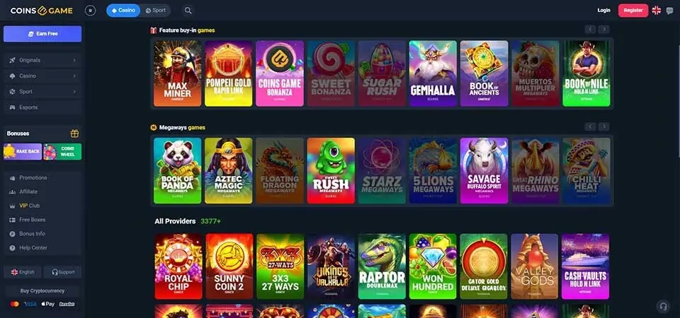 CoinsGame Web