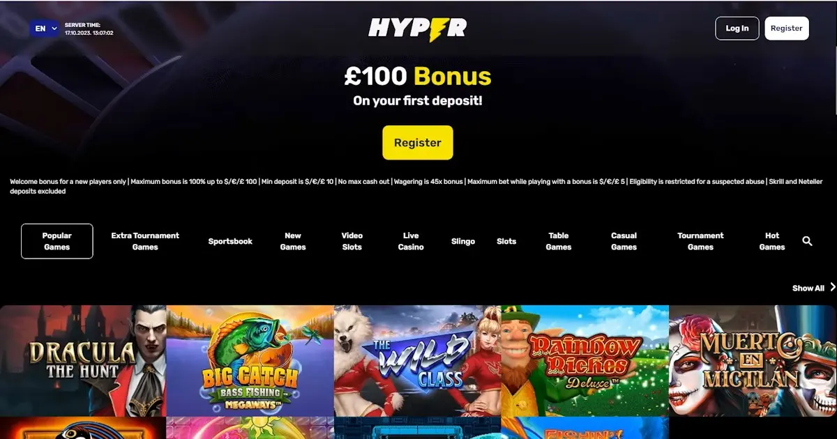 Hyper Casino Web