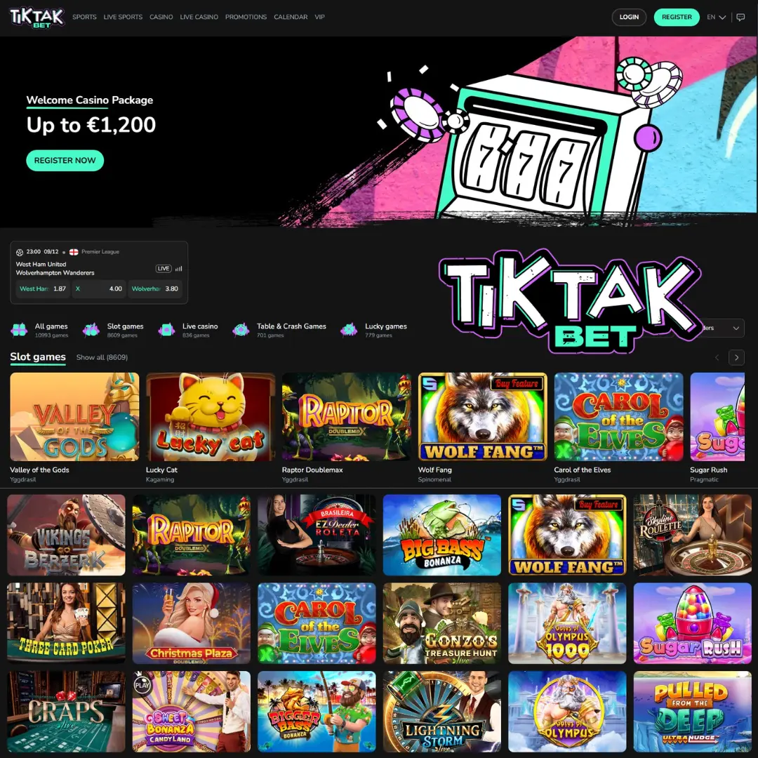 TikTak Bet Casino