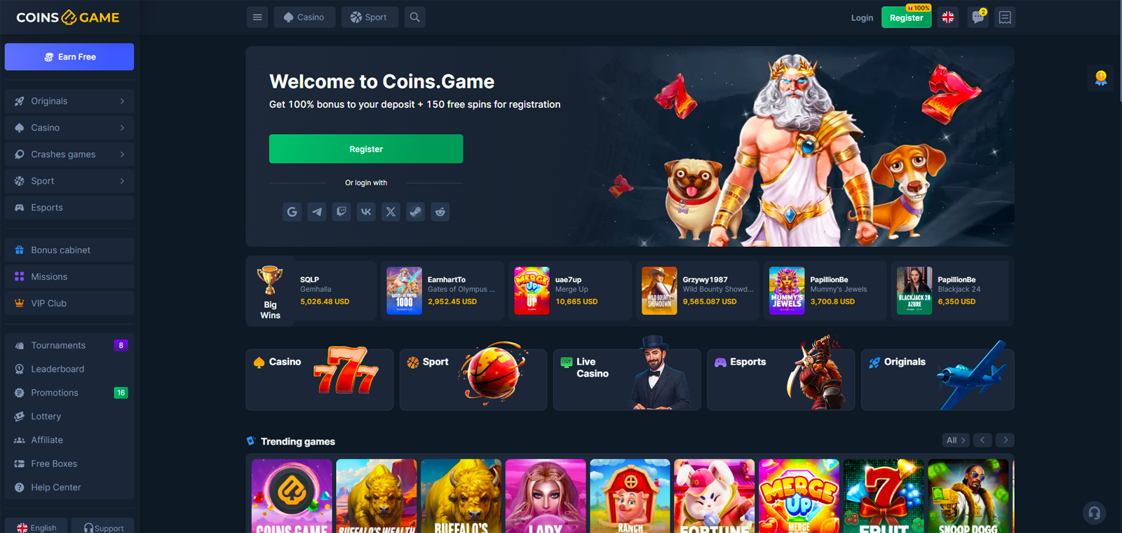 CoinsGame Casino