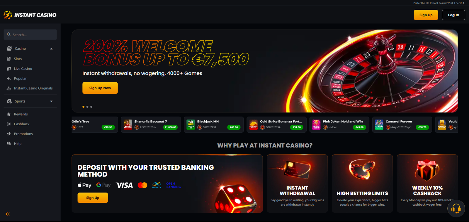 Instant Casino