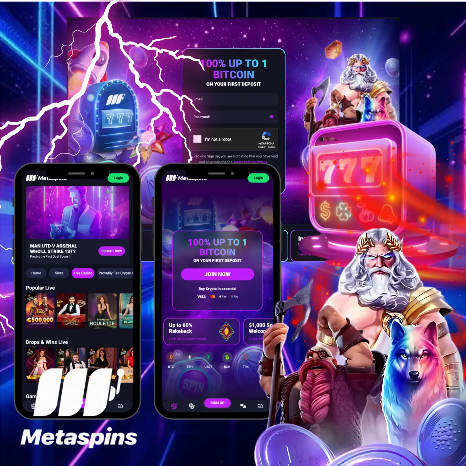 Metaspins Web